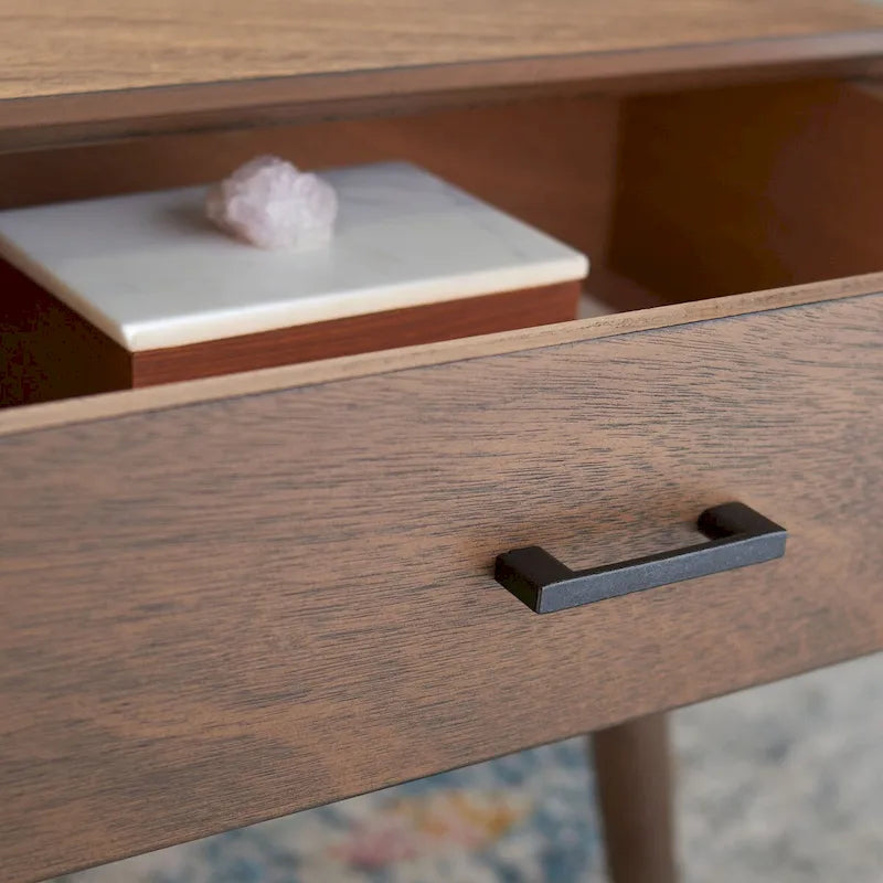 SAFAVIEH Sister Mid-Century 2-Drawer Coffee Table - 37.8  W x 19  L x 17.8  H - 38Wx19Dx18H