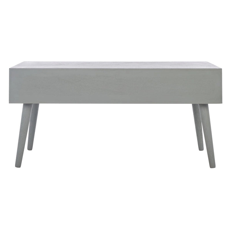 SAFAVIEH Sister Mid-Century 2-Drawer Coffee Table - 37.8  W x 19  L x 17.8  H - 38Wx19Dx18H