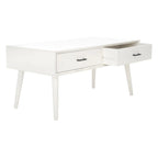 SAFAVIEH Sister Mid-Century 2-Drawer Coffee Table - 37.8  W x 19  L x 17.8  H - 38Wx19Dx18H