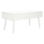 SAFAVIEH Sister Mid-Century 2-Drawer Coffee Table - 37.8  W x 19  L x 17.8  H - 38Wx19Dx18H