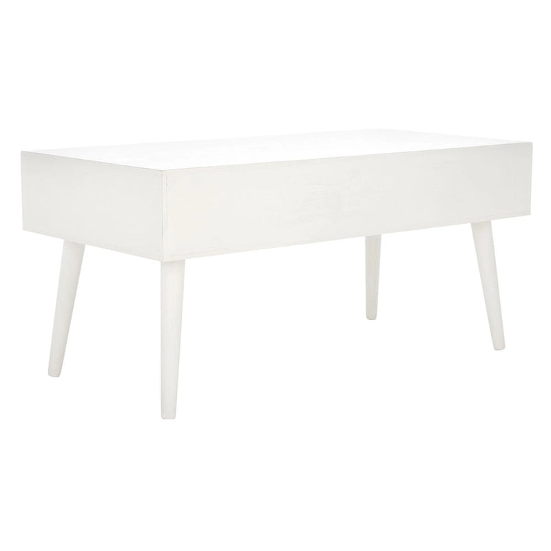 SAFAVIEH Sister Mid-Century 2-Drawer Coffee Table - 37.8  W x 19  L x 17.8  H - 38Wx19Dx18H