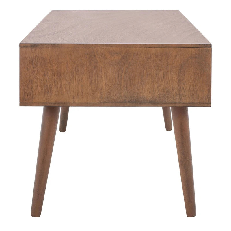 SAFAVIEH Sister Mid-Century 2-Drawer Coffee Table - 37.8  W x 19  L x 17.8  H - 38Wx19Dx18H