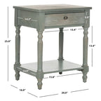SAFAVIEH Wendel Accent Table - 20  x 16  x 25  - 20Wx16Dx25H