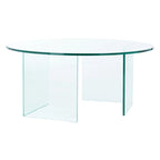SAFAVIEH Annice Tempered Glass Coffee Table - 35  W x 35  D x 16  H - 35Wx35Dx16H