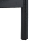SAFAVIEH Couture Alberdine Rattan/Glass Accent Table - 23 In. W x 23 In. D x 24 In. H - 23 W x 23 D x 24 H