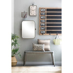 Metal Entryway Bench