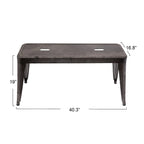 Metal Entryway Bench