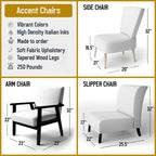 Designart  Glam Gold And Black Expression IV  Upholstered Modern & Contemporary Accent Chair and Modern & Contemporary Arm Chair