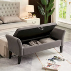 51.5  Velvet Bench with Storage