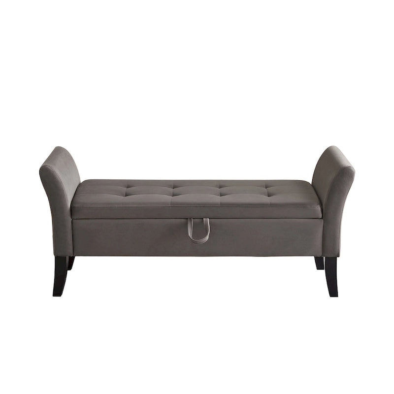 51.5  Velvet Bench with Storage