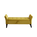 51.5  Velvet Bench with Storage