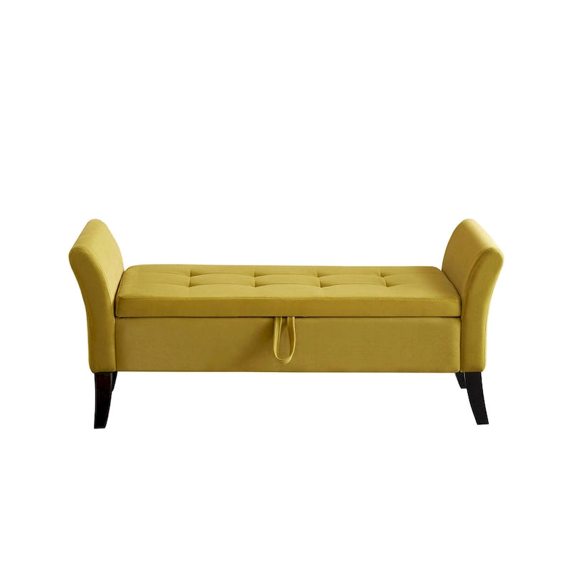 51.5  Velvet Bench with Storage