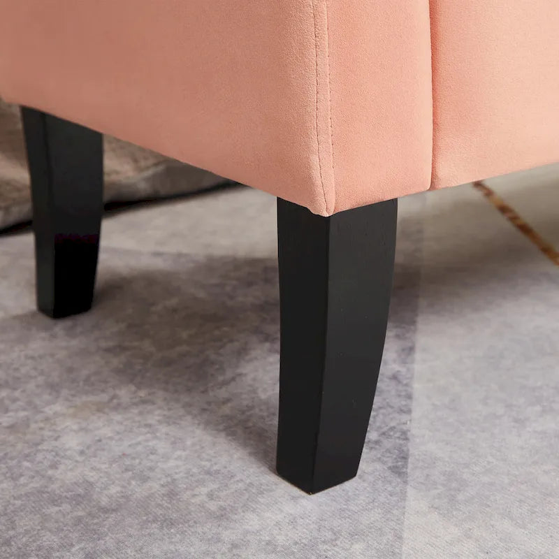 51.5  Velvet Bench with Storage
