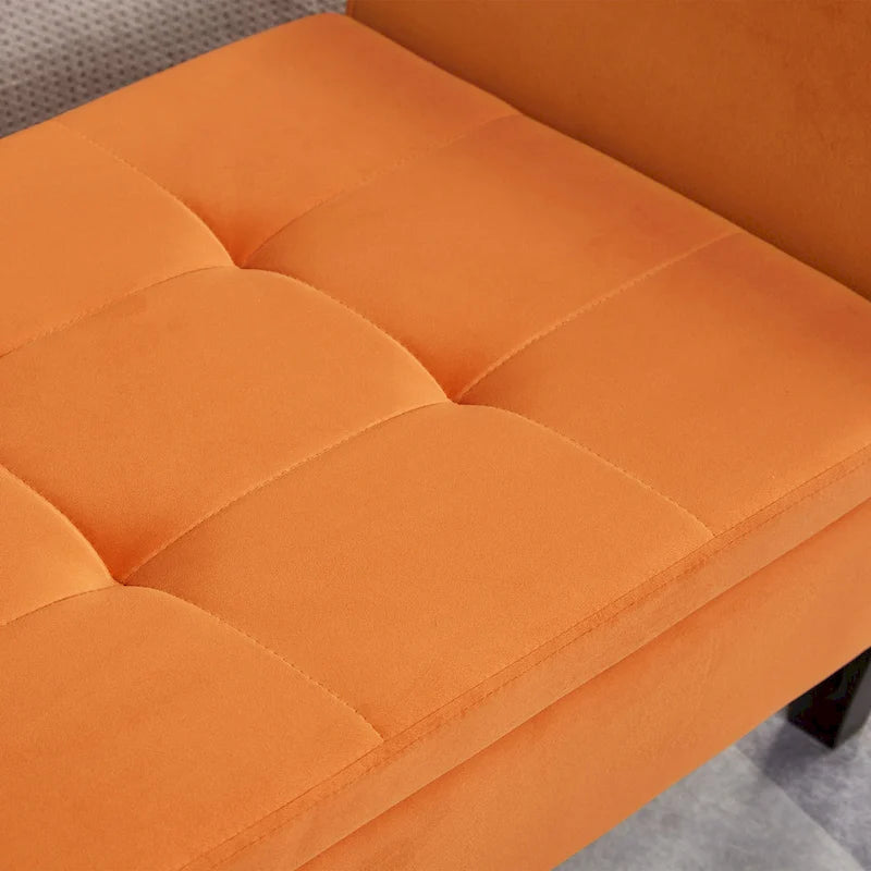 51.5  Velvet Bench with Storage
