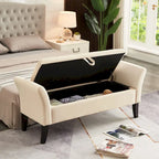 51.5  Velvet Bench with Storage