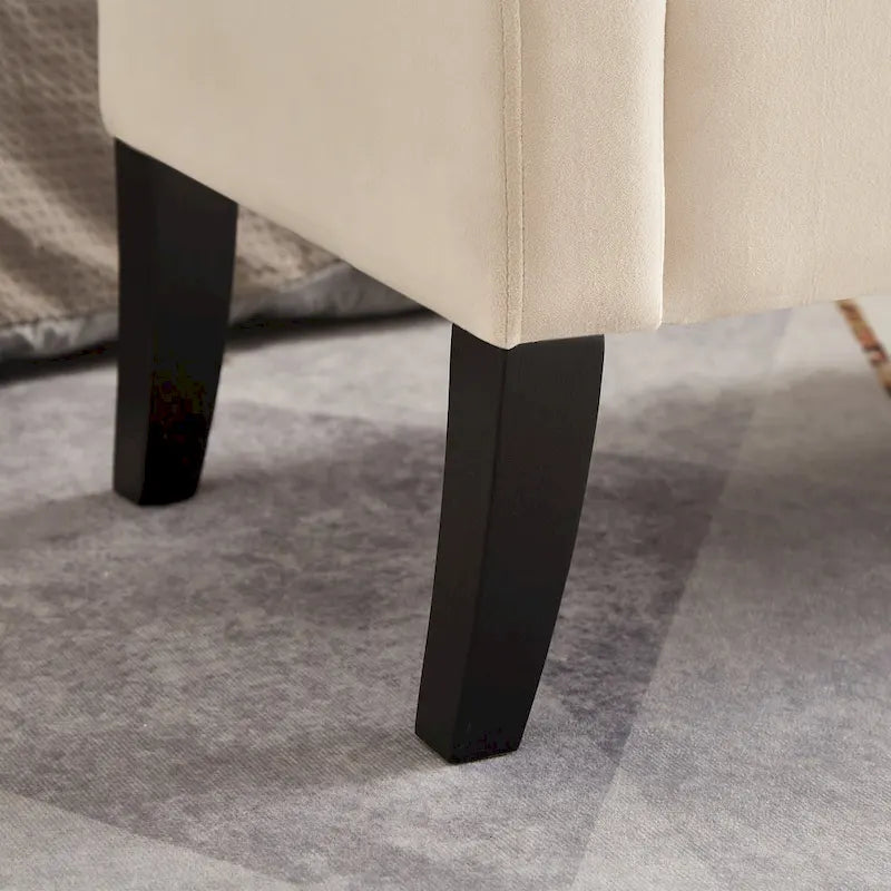 51.5  Velvet Bench with Storage