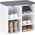 Shoe Bench Entryway with Storage - 11.9 D x 20 W x 20.8 H