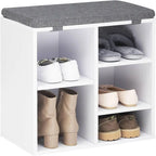 Shoe Bench Entryway with Storage - 11.9 D x 20 W x 20.8 H