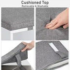 Shoe Bench Entryway with Storage - 11.9 D x 20 W x 20.8 H