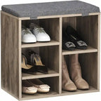 Shoe Bench Entryway with Storage - 11.9 D x 20 W x 20.8 H