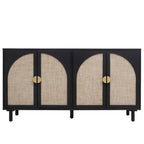 4 Door Cabinet, Suitable for Bedroom, Living Room, Study
