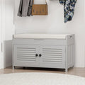 Shoe Storage Bench - 15.94 D x 28.35 W x 17.87 H