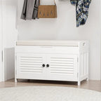 Shoe Storage Bench - 15.94 D x 28.35 W x 17.87 H
