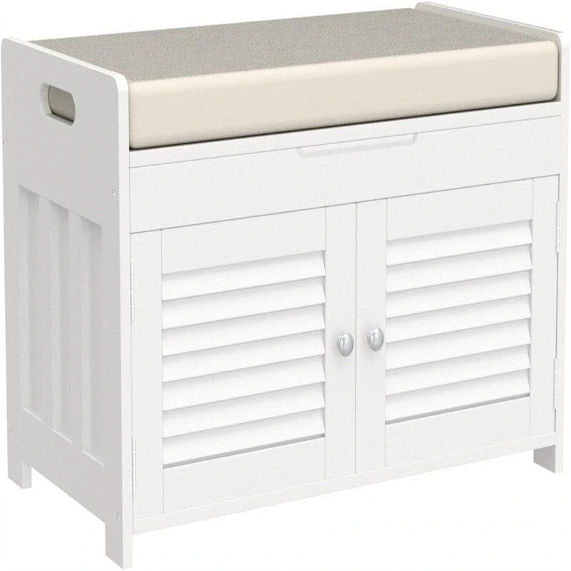 Shoe Storage Bench - 15.94 D x 28.35 W x 17.87 H