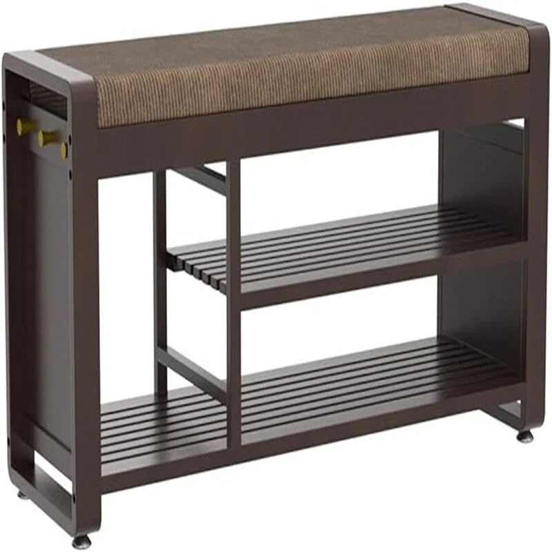 Shoe Rack Bench 2-Tier - 11.7 D x 39 W x 19.5 H