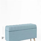 Modern Storage Bench - 16.25 D x 48 W x 18.5 H