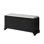 Wood Storage Bench with 3 Drawers and 3 Baskets