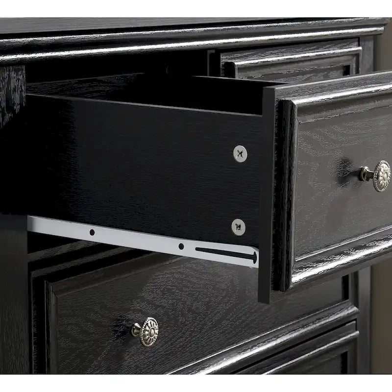 Modern Dresser 6 Drawers Cabinet,Chest of Drawers Closet Organizers and Storage Clothes Storage Drawers Cabinet for Living Room