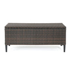 Rattan Storage Bench