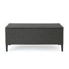 Rattan Storage Bench