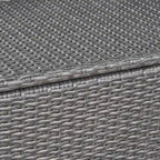 Rattan Storage Bench