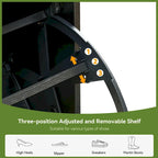 Natural Rattan 2 Flip Door with 1 Drawer Shoe Rack Storage Cabinet