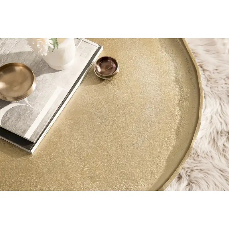 Kate and Laurel Alessia Round Coffee Table