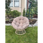 Papasan Swivel Chair