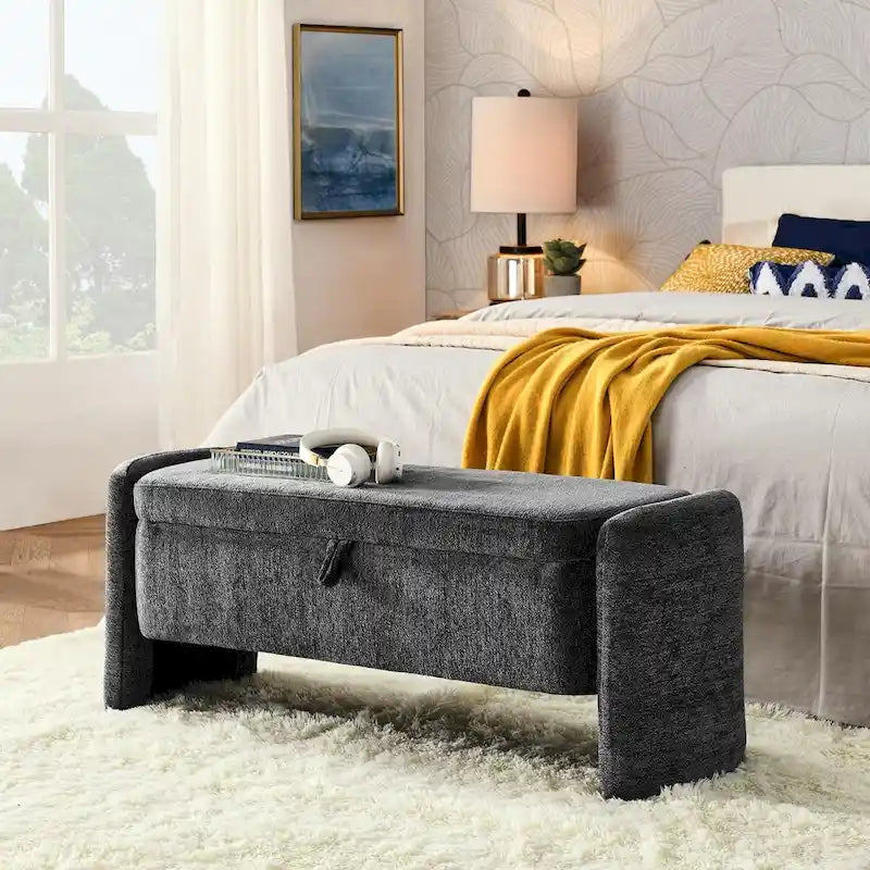 GEITIN Storage Bench with Large Storage Space