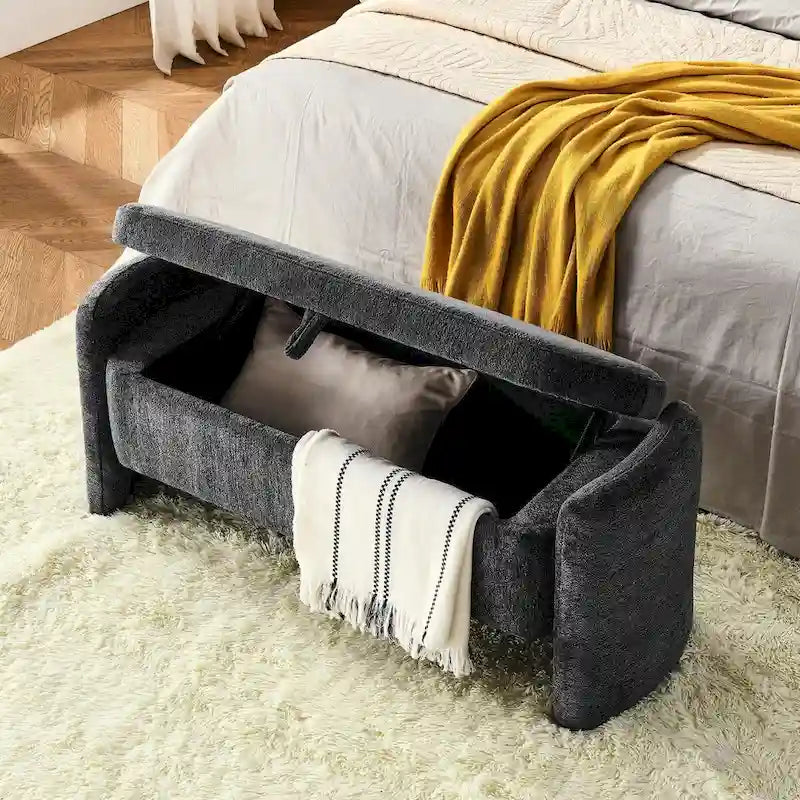 GEITIN Storage Bench with Large Storage Space