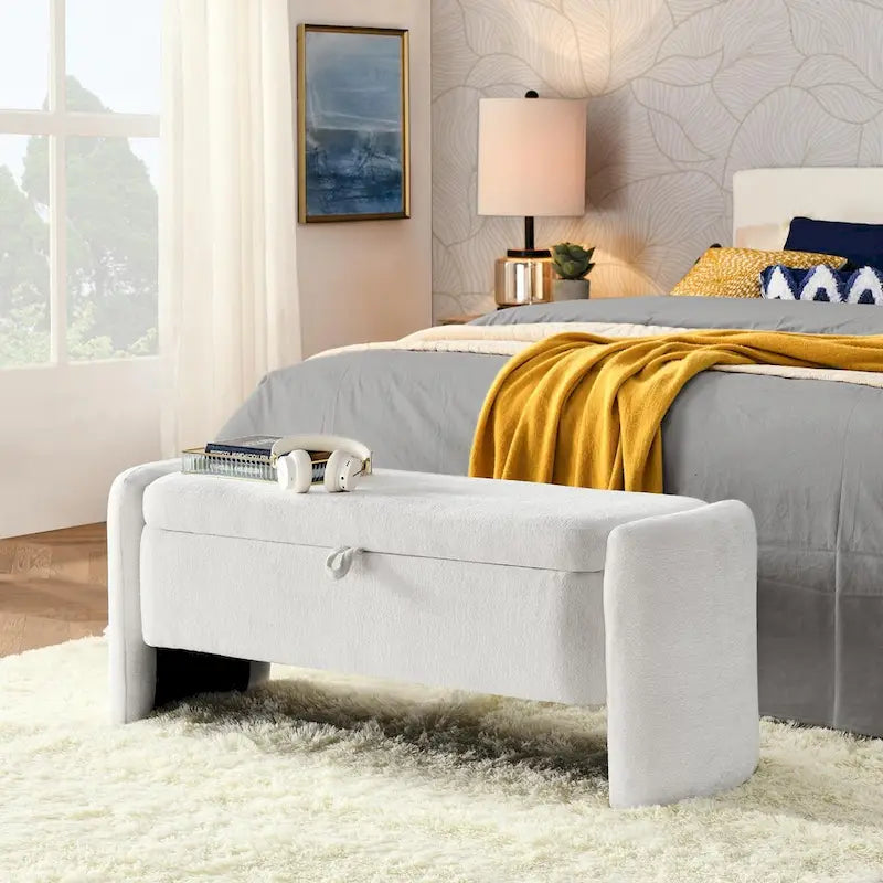 GEITIN Storage Bench with Large Storage Space