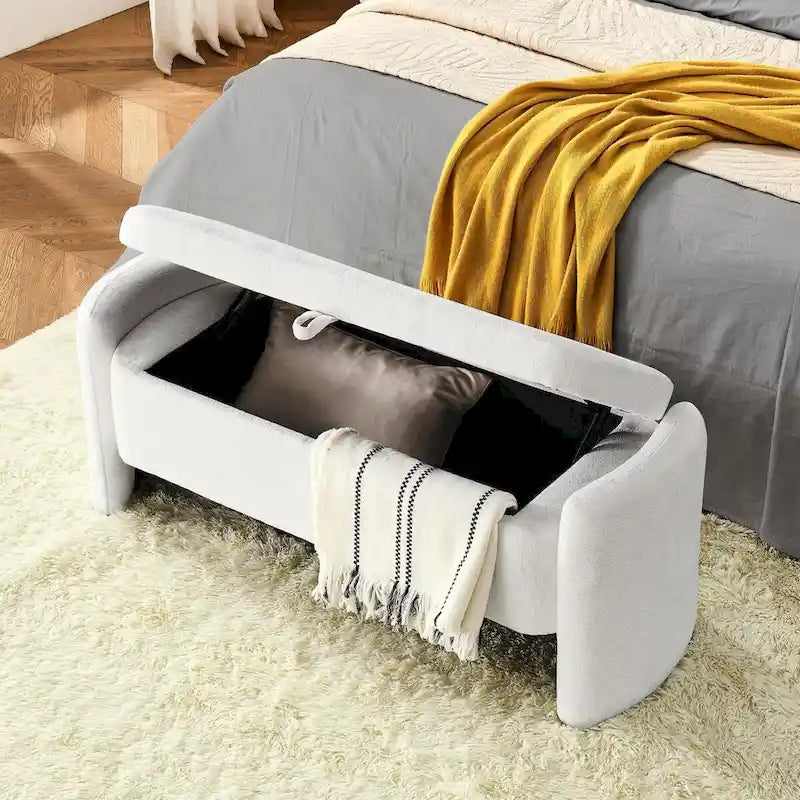 GEITIN Storage Bench with Large Storage Space