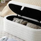 45.67 W Bed Bench with Storage