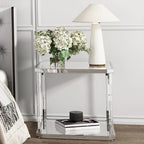 Glass Side Table