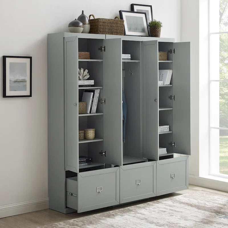 Crosley Harper 3Pc Entryway Set - 16.38 x66 x74