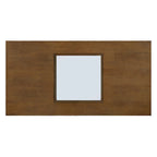 47  Contemporary Wood Rectangular Coffee Table