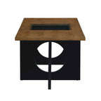 47  Contemporary Wood Rectangular Coffee Table