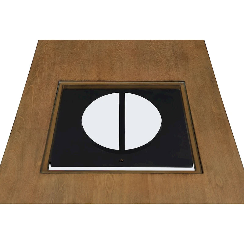 47  Contemporary Wood Rectangular Coffee Table