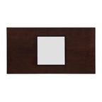47  Contemporary Wood Rectangular Coffee Table