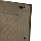 Americana Farmhouse Dusty Taupe Chairside Table